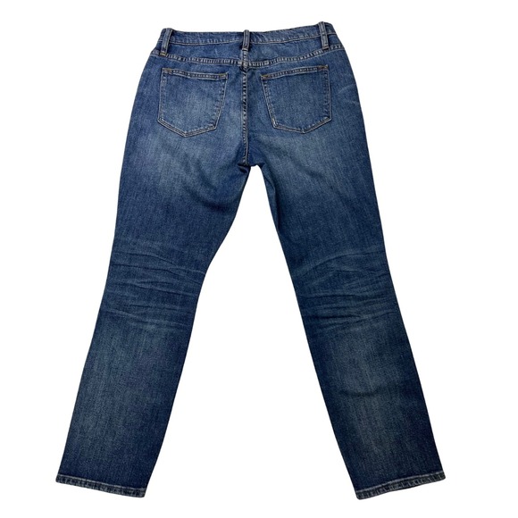 J.Crew Slim Broken-In Boyfriend Jeans Women's‎ 27 Blue Distressed Denim - Picture 12 of 16